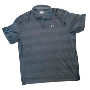Under Armour Striped Mens Polo